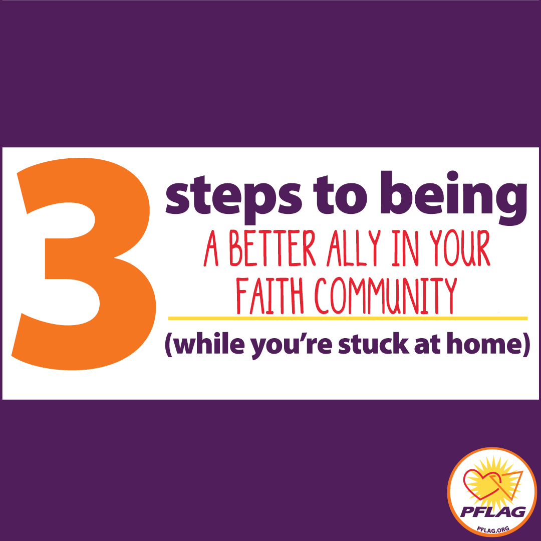 Three steps to being a better ally in your faith community