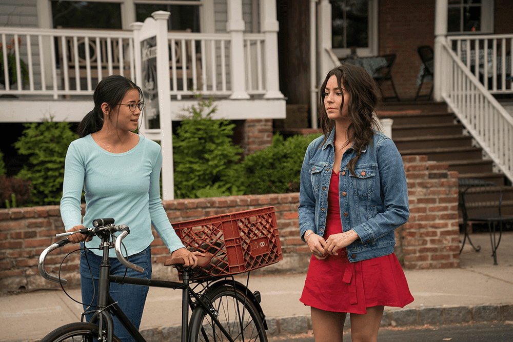 A photo from the new Netflix film, 