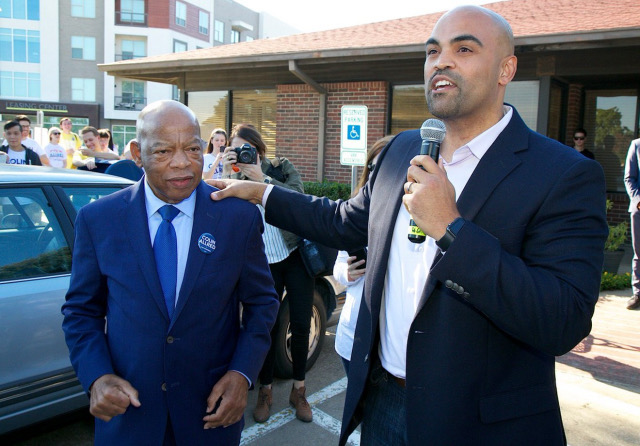 Colin Allred with Congressman John Lewis