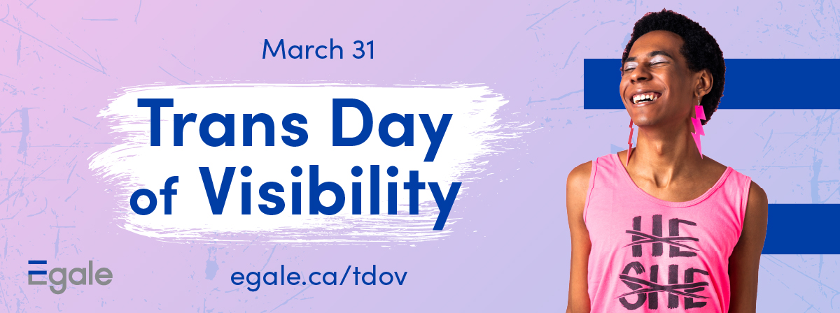 March 31 is Trans Day of Visibility!