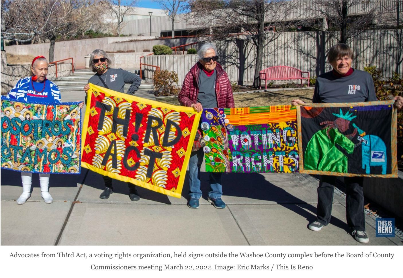 Third Act Nevada rallies to defeat anti-voter rule in Washoe County.