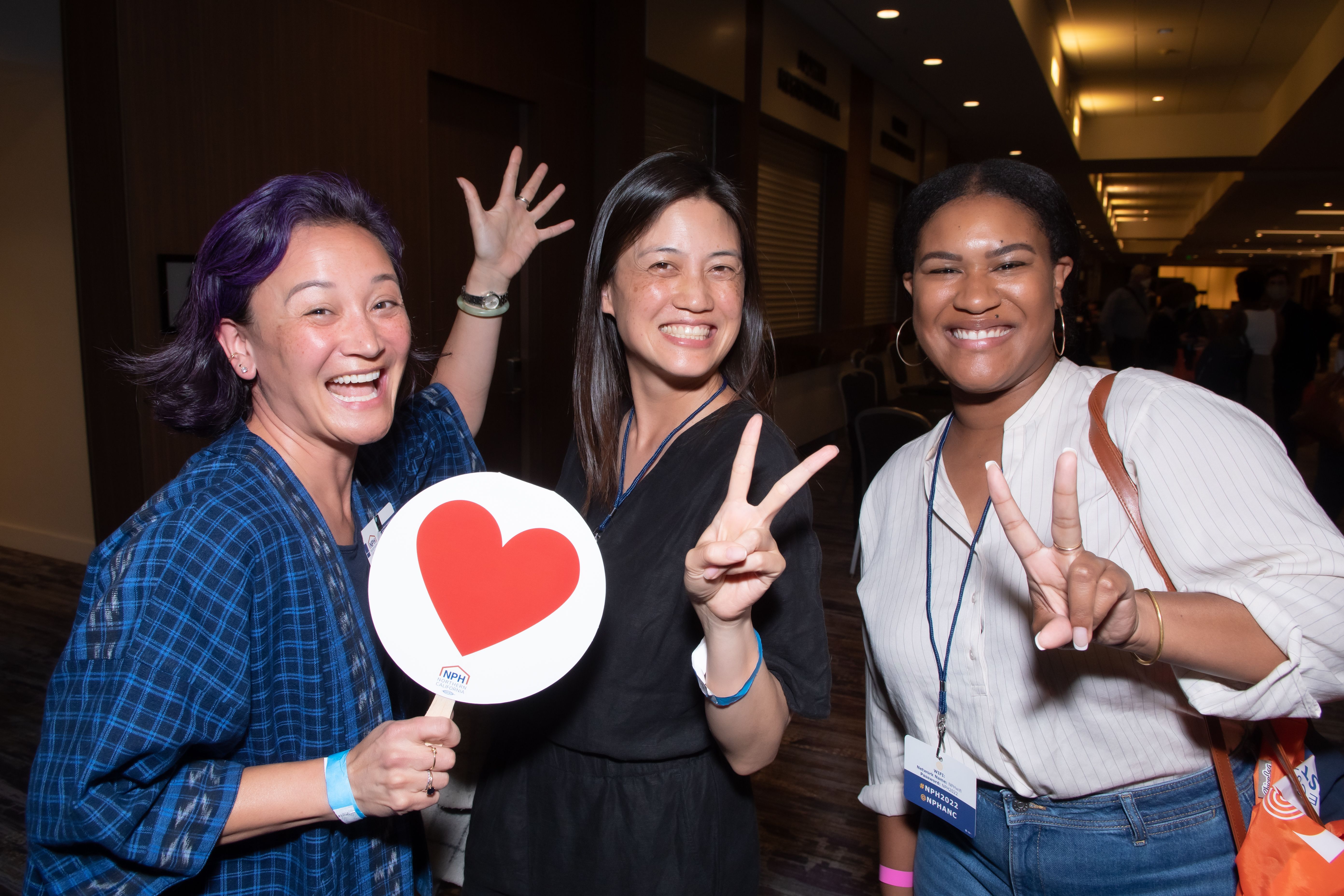 NPH members smiling at past conference