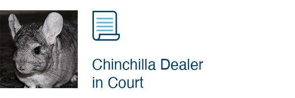 Chinchilla Dealer in Court