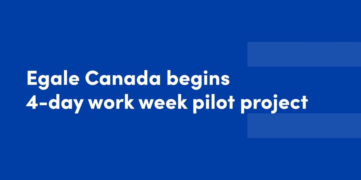 Egale Canada begins 4-day work week pilot project