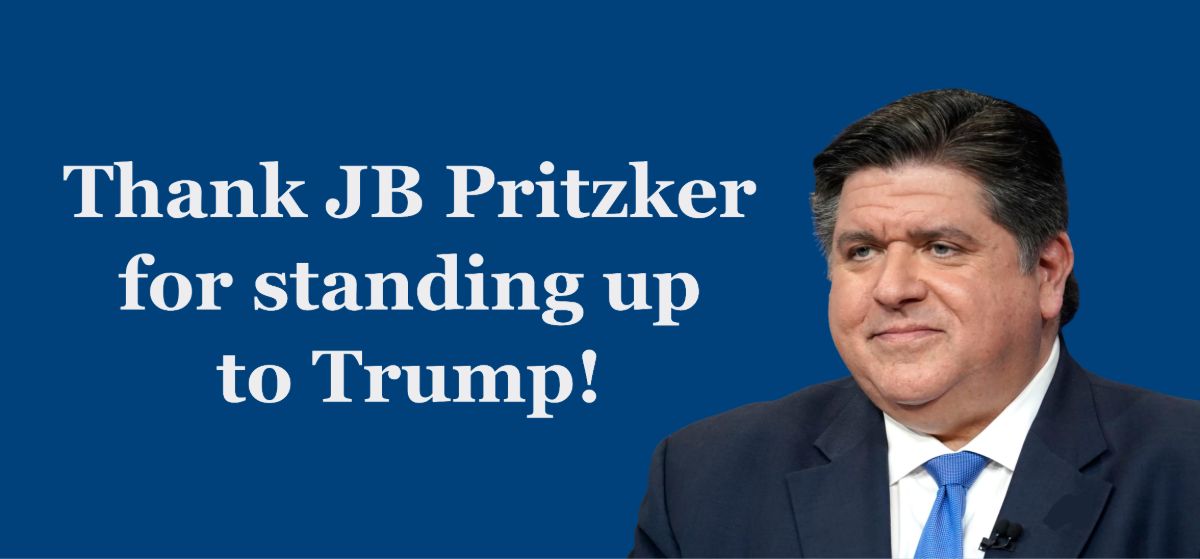 Thank you, JB Pritzker!