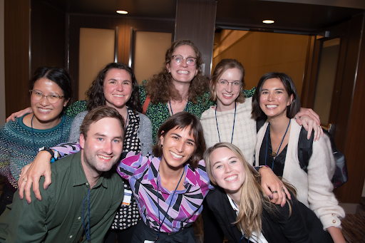 Group of NPH supporters smiling at past conference