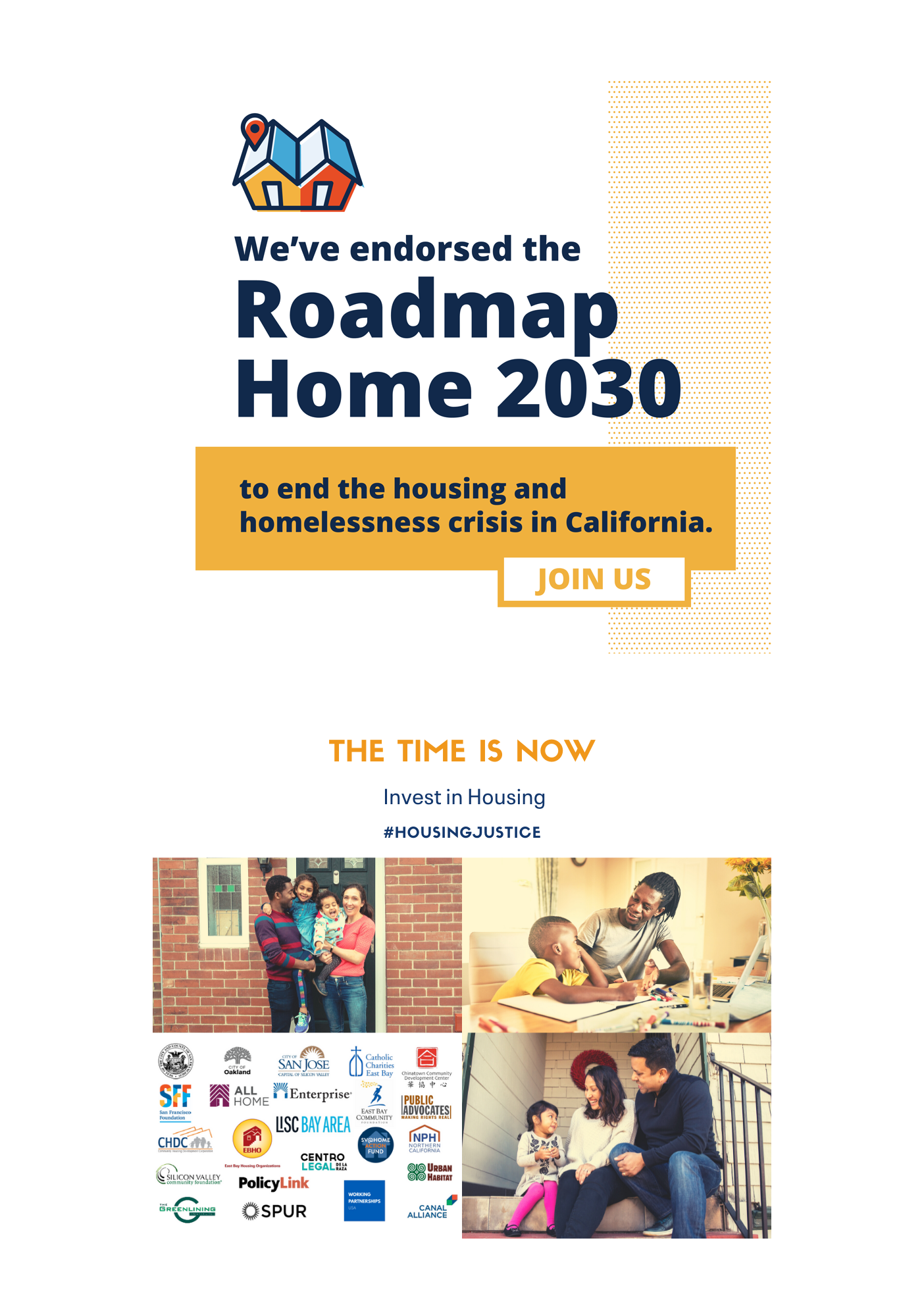 Image of two initiatives, Roadmap Home 2030 and Priorities letter, in one image.