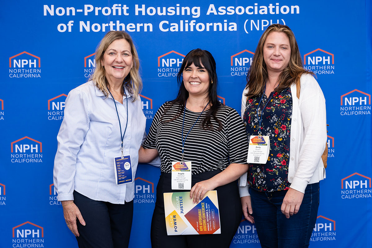 Three previous attendees at an NPH Conference