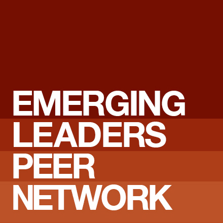 Logo for emerging leaders peer network