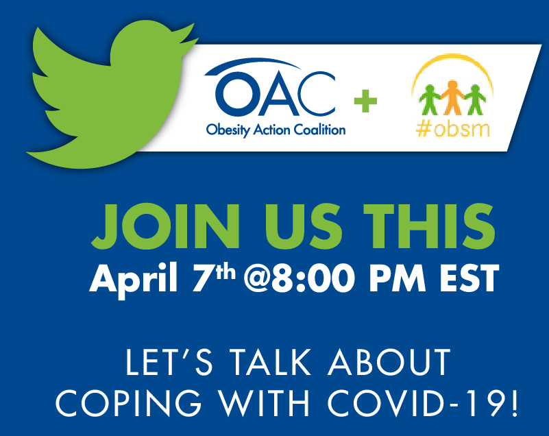 Tweet Chat tonight at 8:00 pm EST: Coping with COVID-19