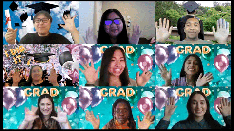 Image of BAHIP Year 3 cohort in a Zoom frame