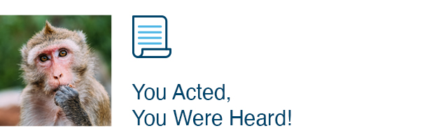Your Acted, You Were Heard!