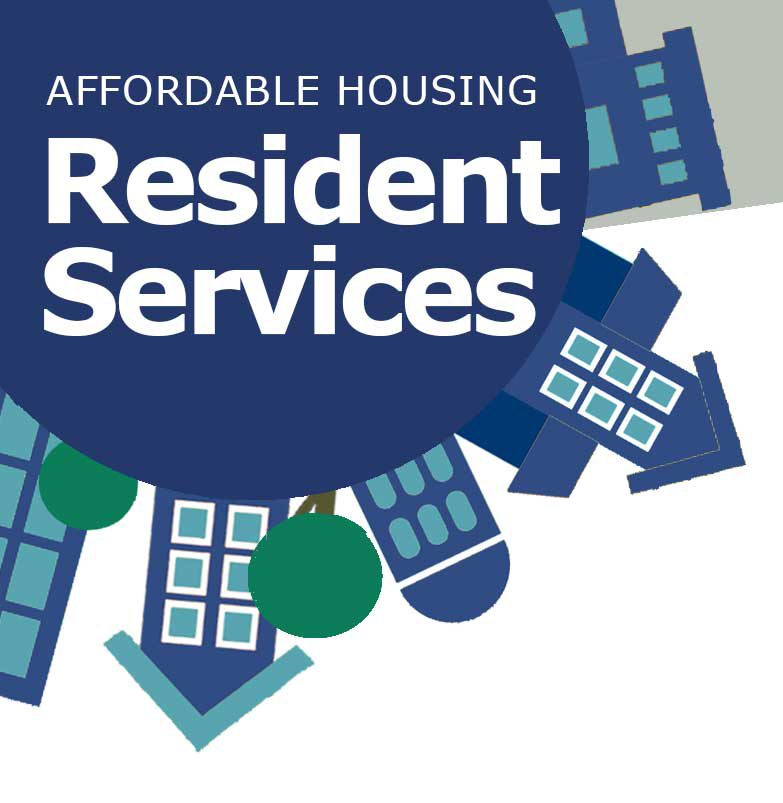 Square logo for resident services