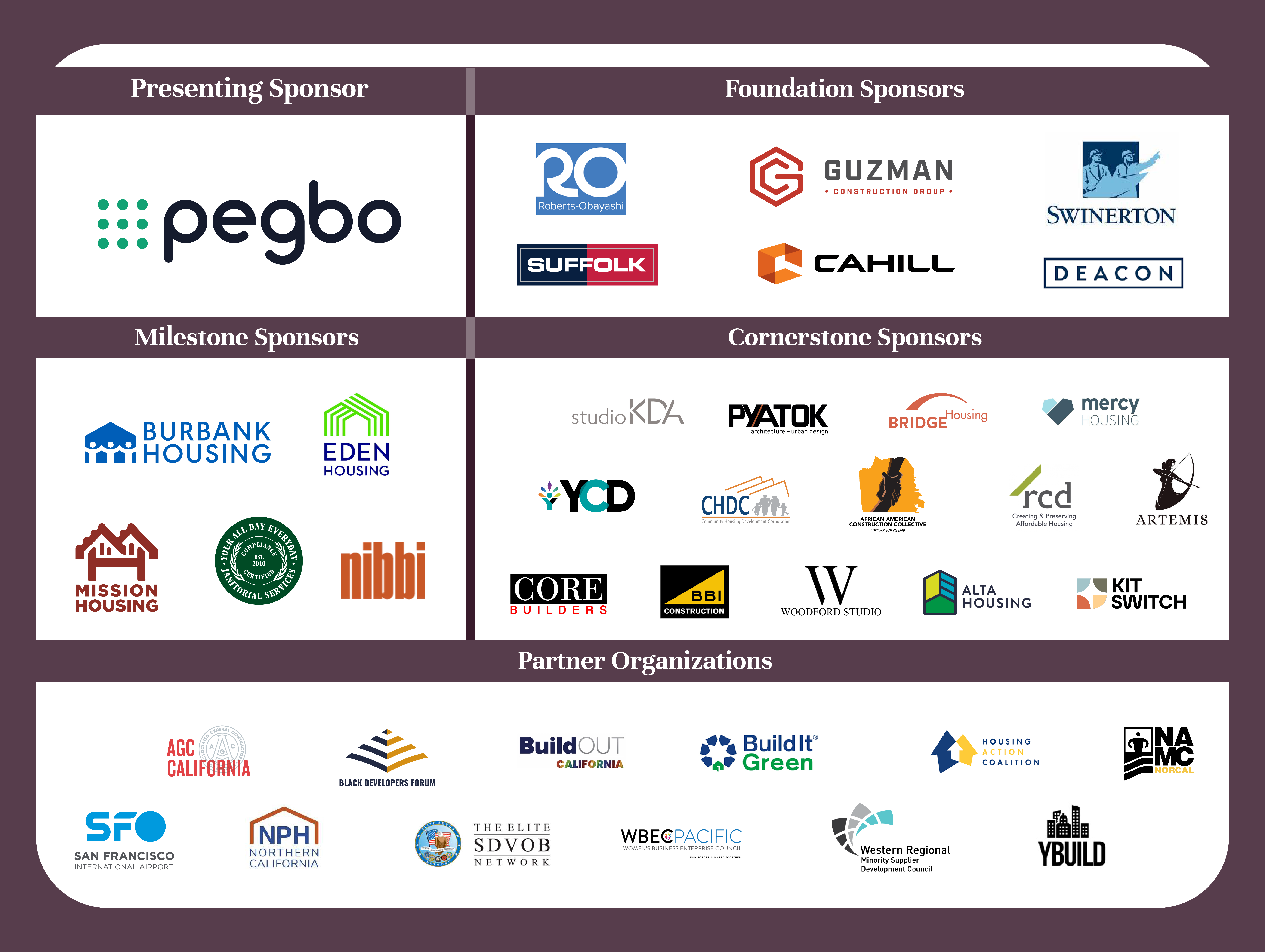 Supplier Diversity sponsors
