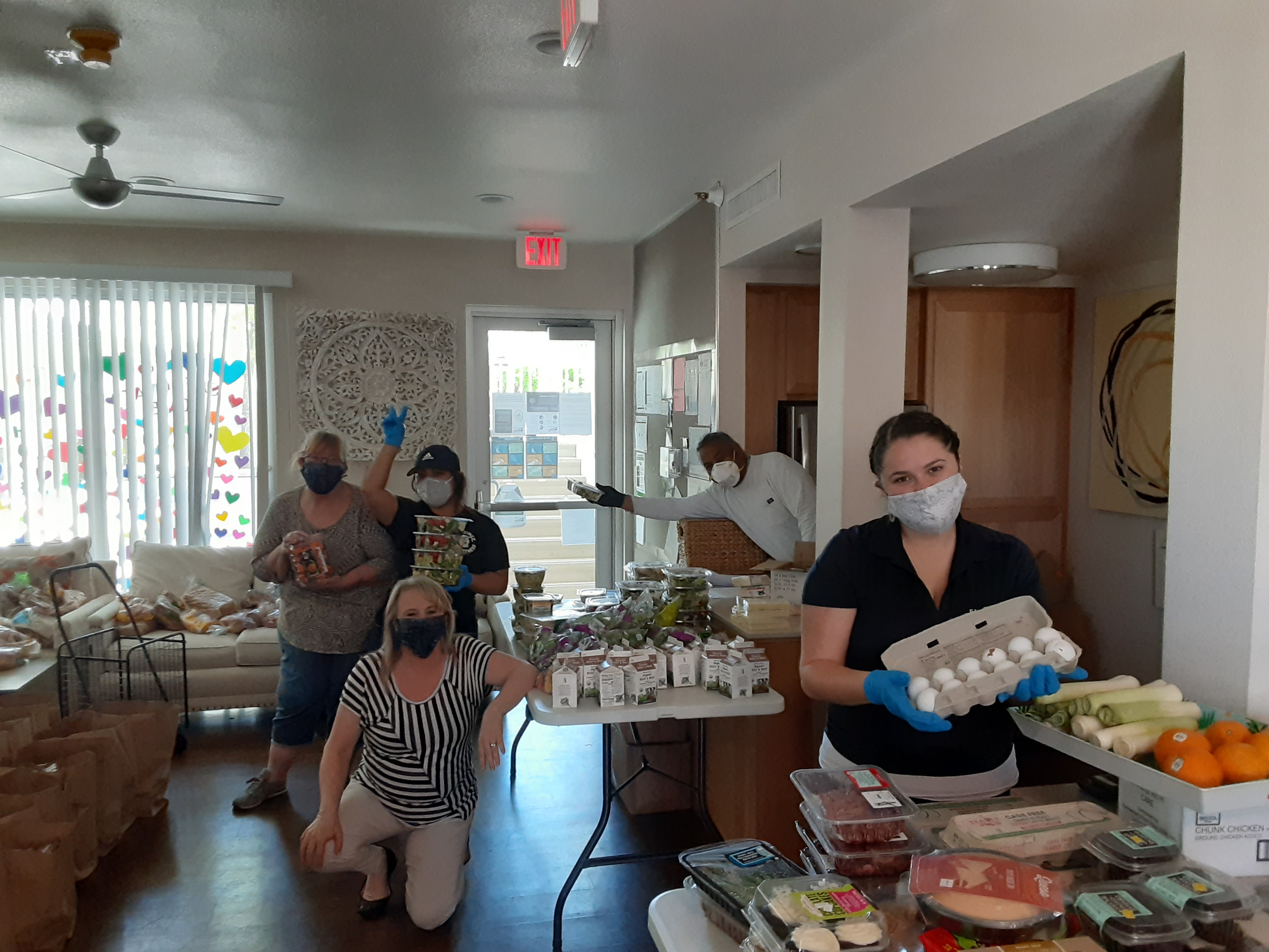 Photo of frontline workers