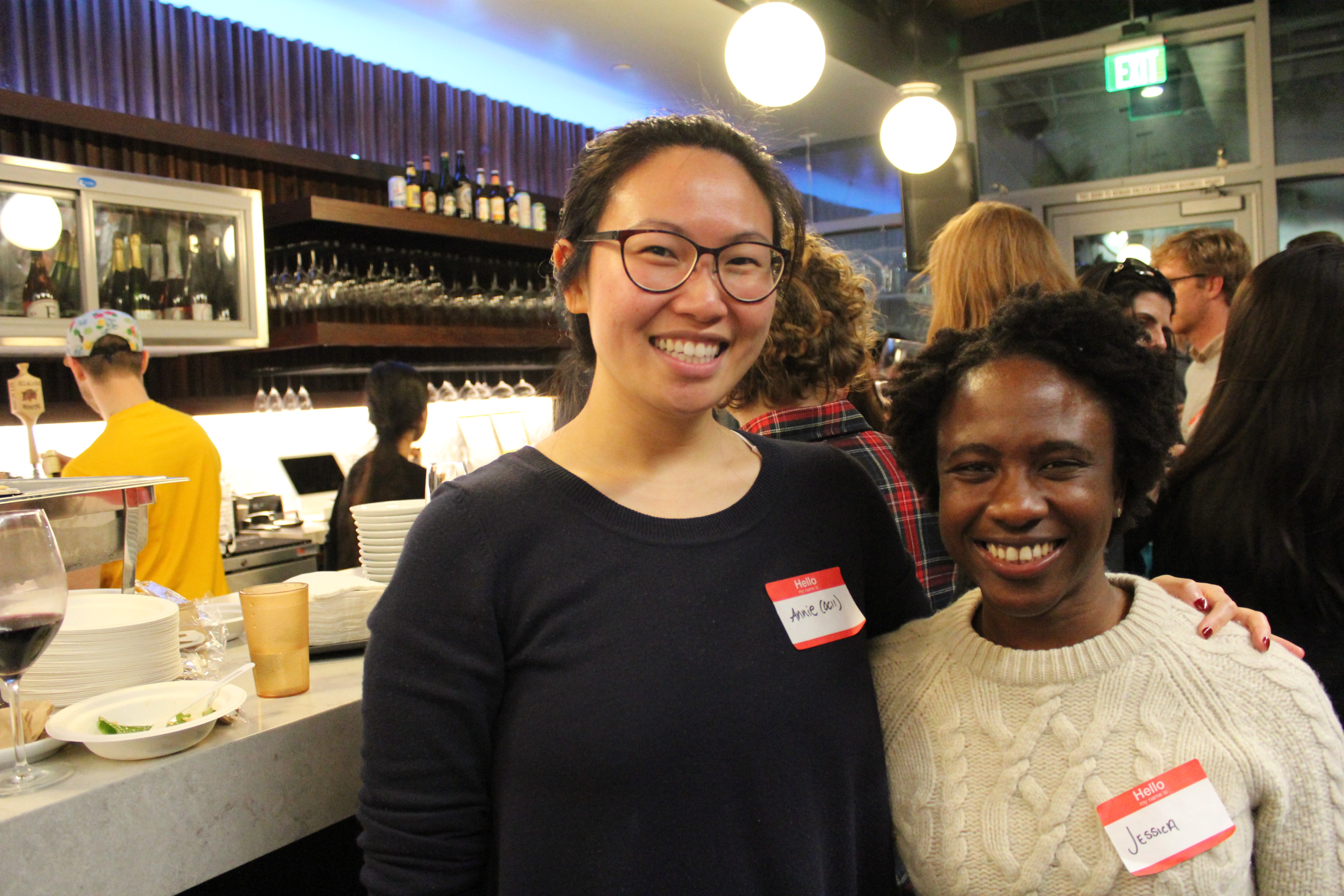 Photo of members at an event.