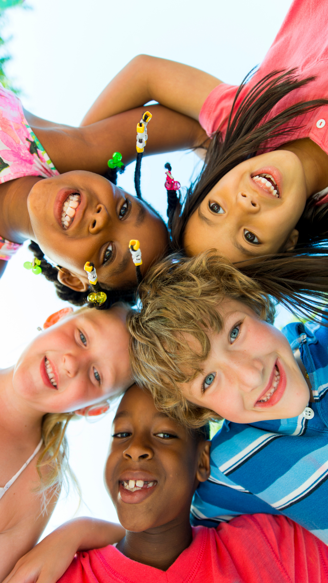 A diverse group of youth
