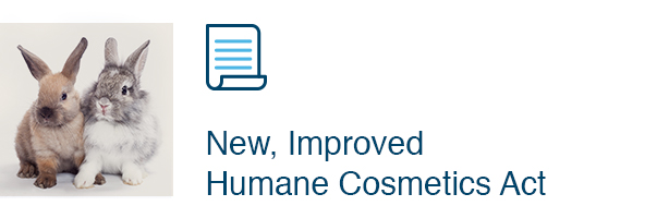 New, Improved Humane Cosmetics Act