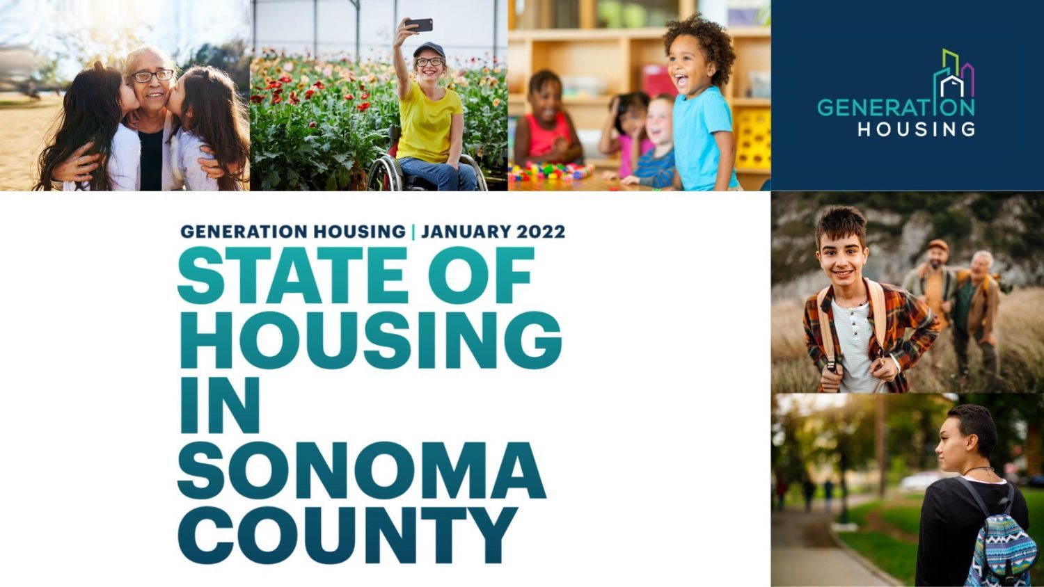 Cover of Generation Housing Report with title