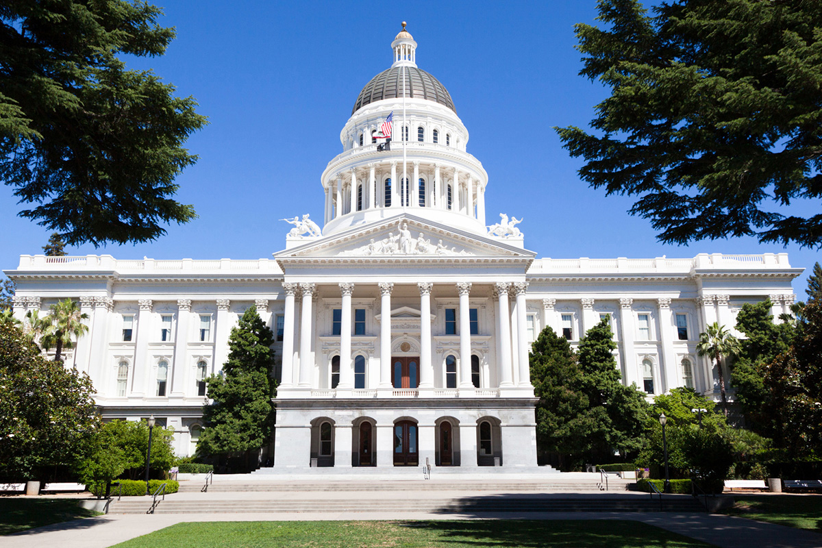 California capitol building