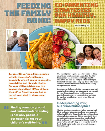 Article cover: Feeding the Family Bond: Co-Parenting Strategies for Healthy, Happy Kids
