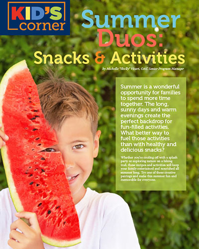 Article cover: Summer Duos - Snacks and Activities