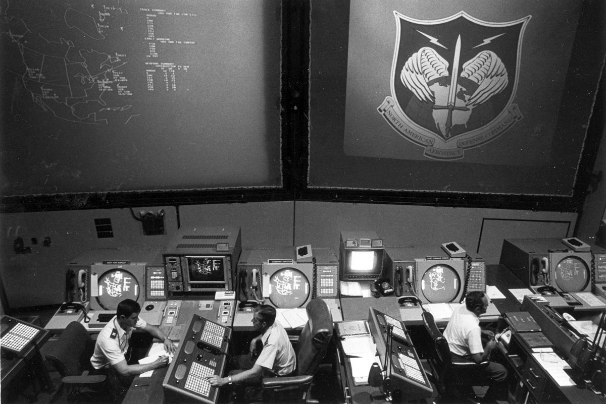 Command post for all NORAD operations