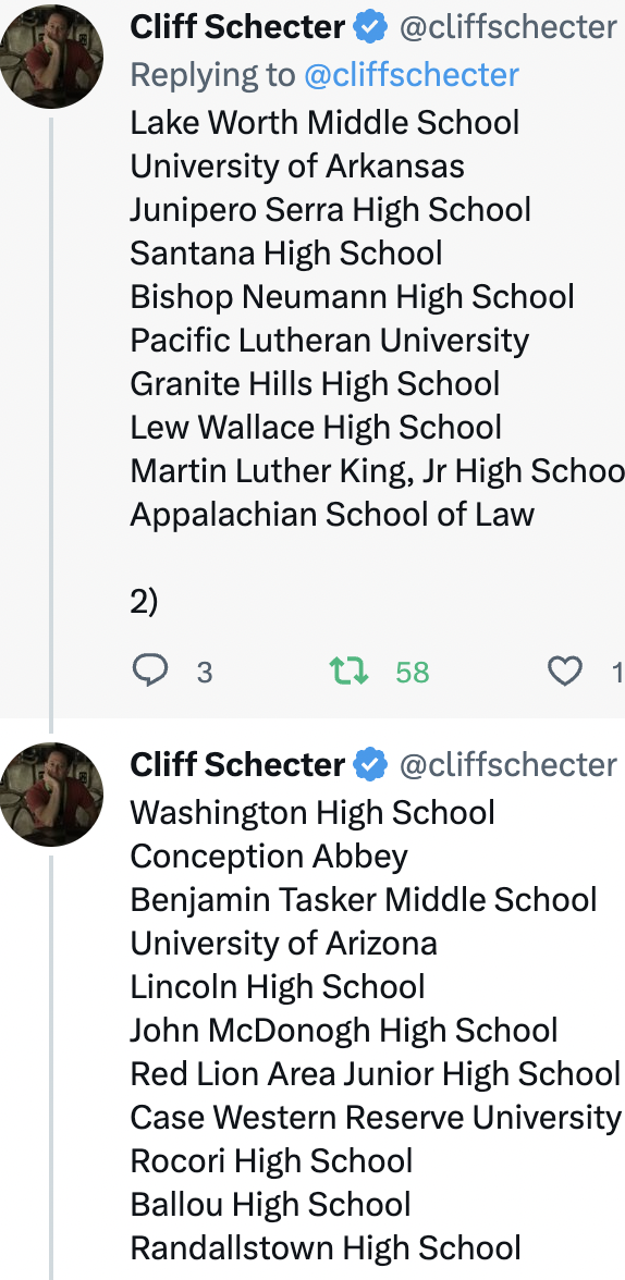Cliff Schecter on Twitter