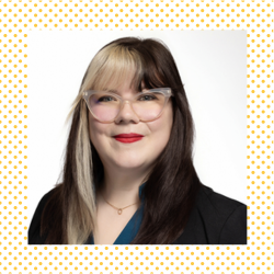 Photo of Katie Blair (she/her)