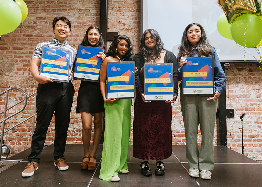 BAHIP interns posing with their certificates of completion