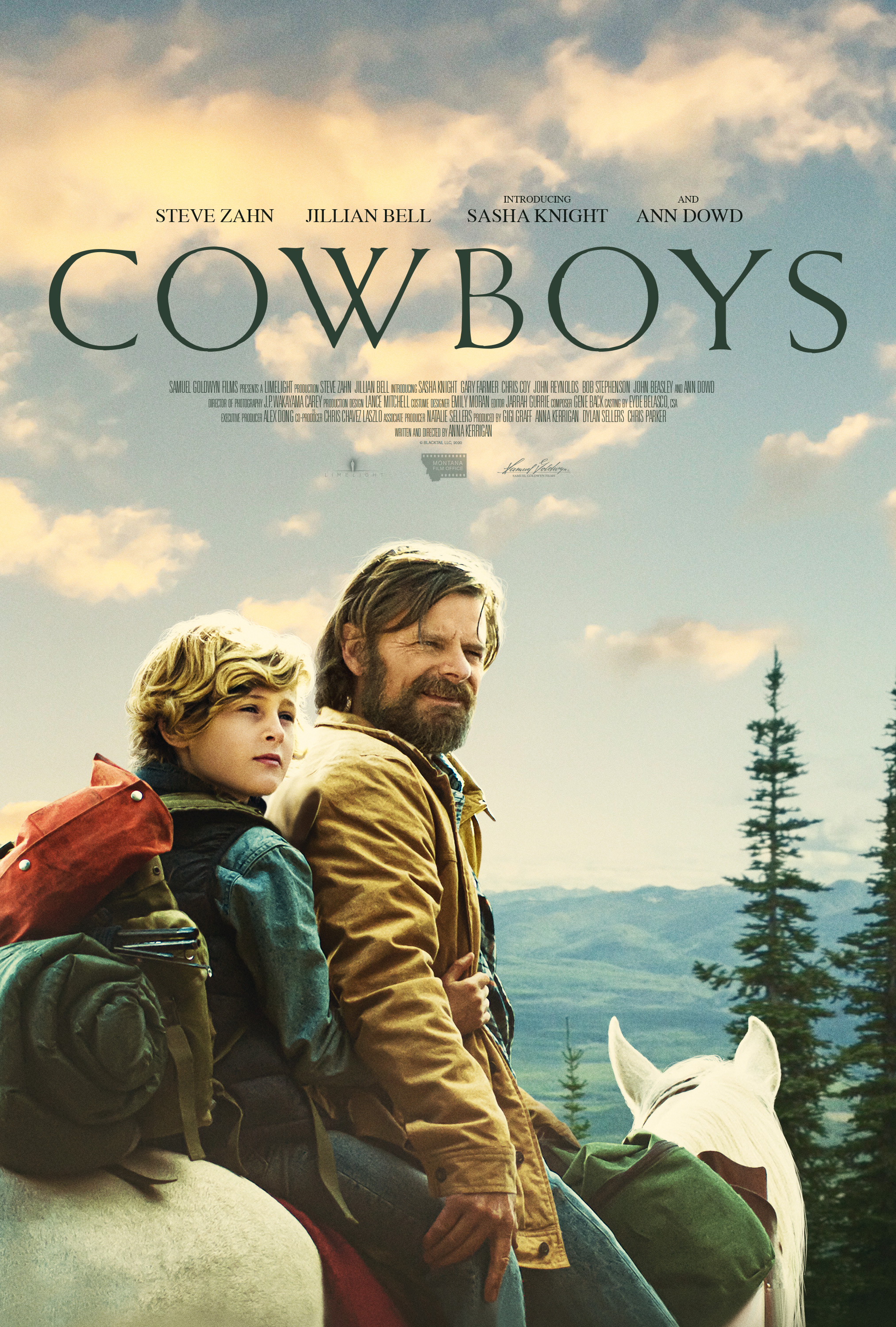 Steve Zahn and Sasha Knight in COWBOYS