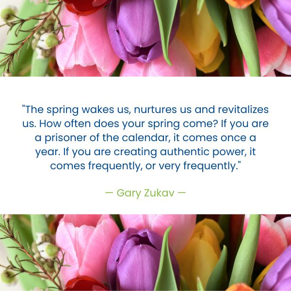 Spring quote: 