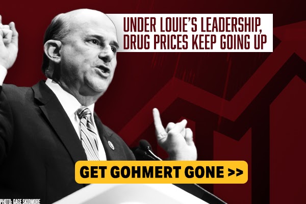 Under Louie Gohmert's leadership, drug prices keep going up. Get Gohmert Gone >> 