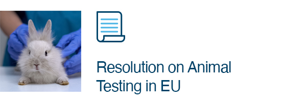 Resolution on Animal Testing in EU