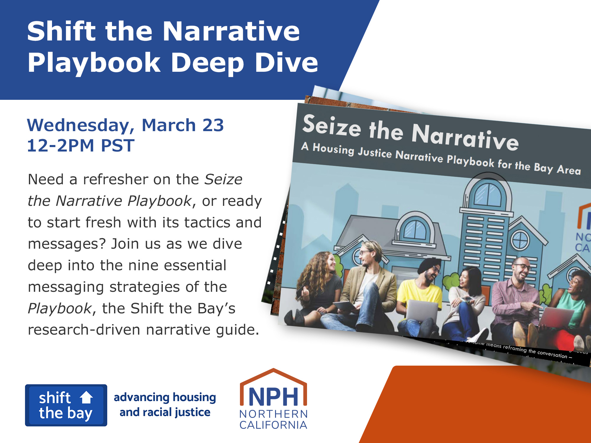 Event flyer for Playbook Deep Dive