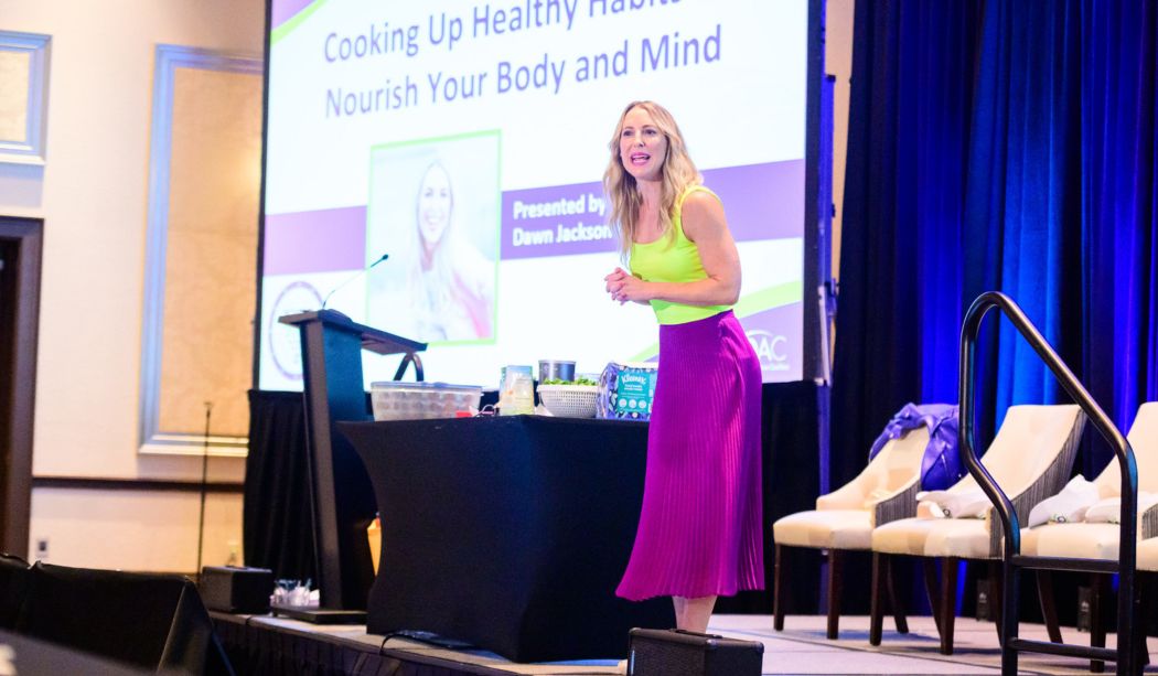 Dawn Jackson Blatner, RD, speaks at YWM2023
