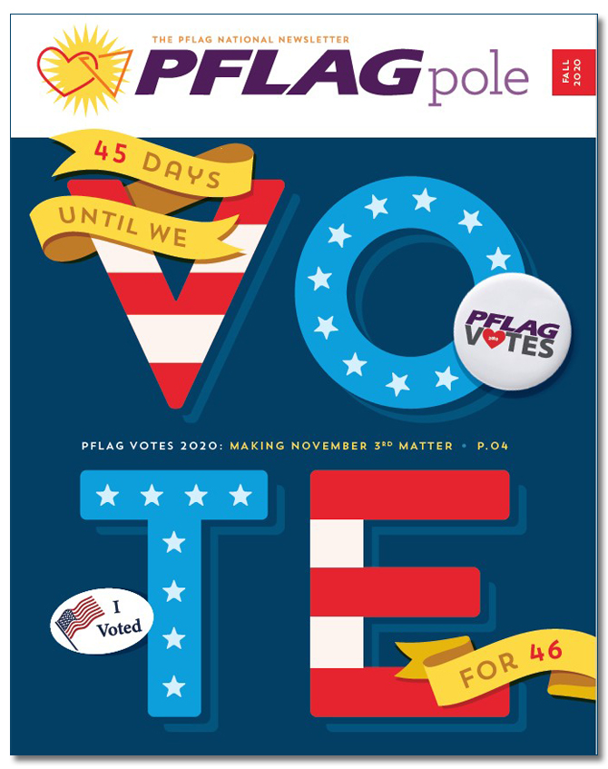 The Fall 2020 PFLAGPole cover