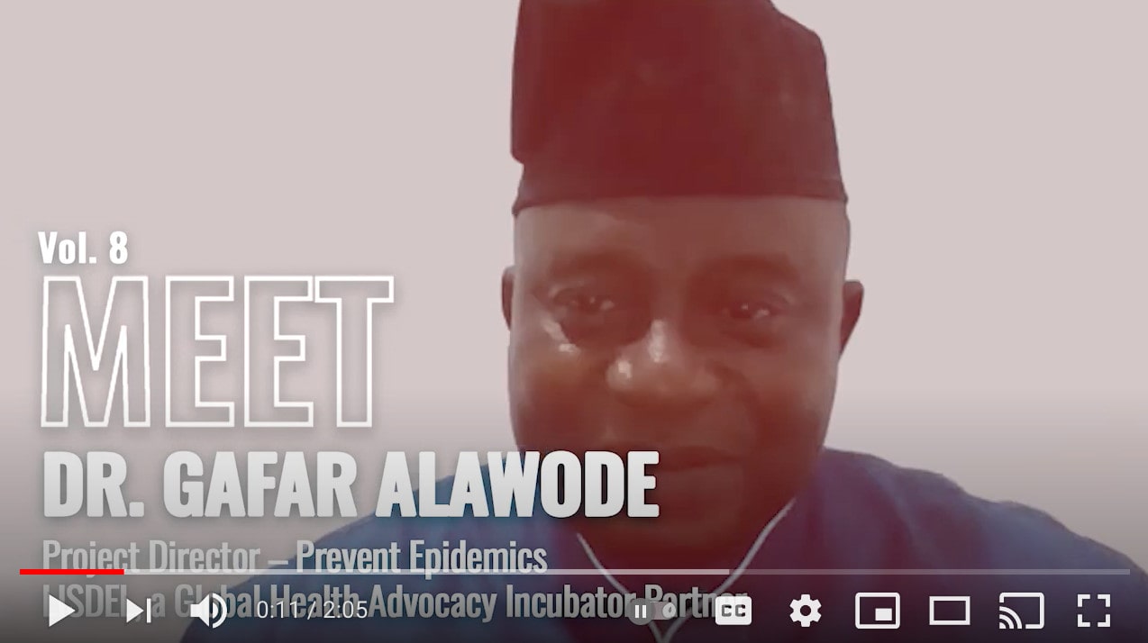 VIDEO: Dr. Gafar Alawode