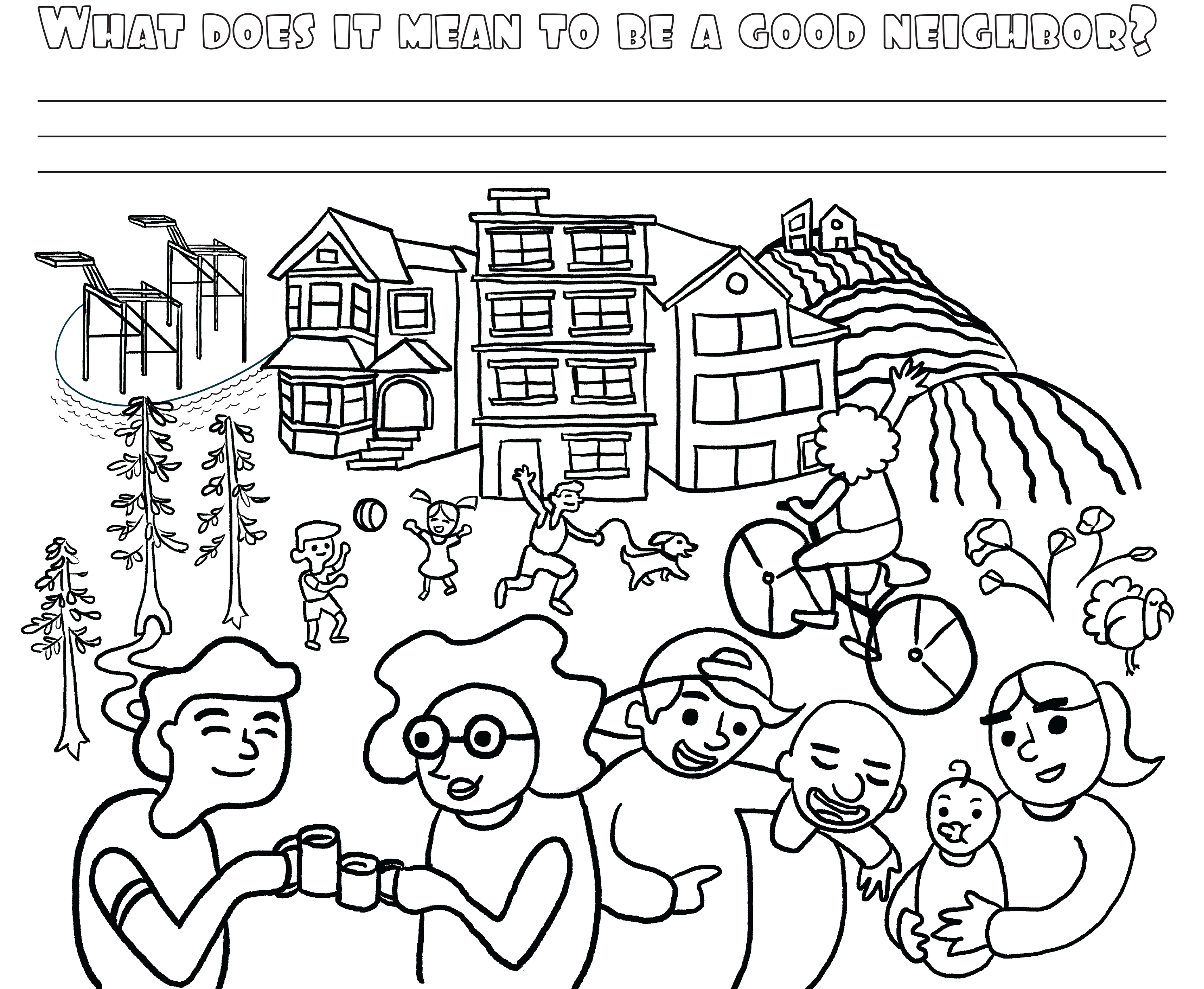 Coloring page for kids