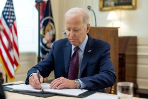 President Joe Biden in the White House.
