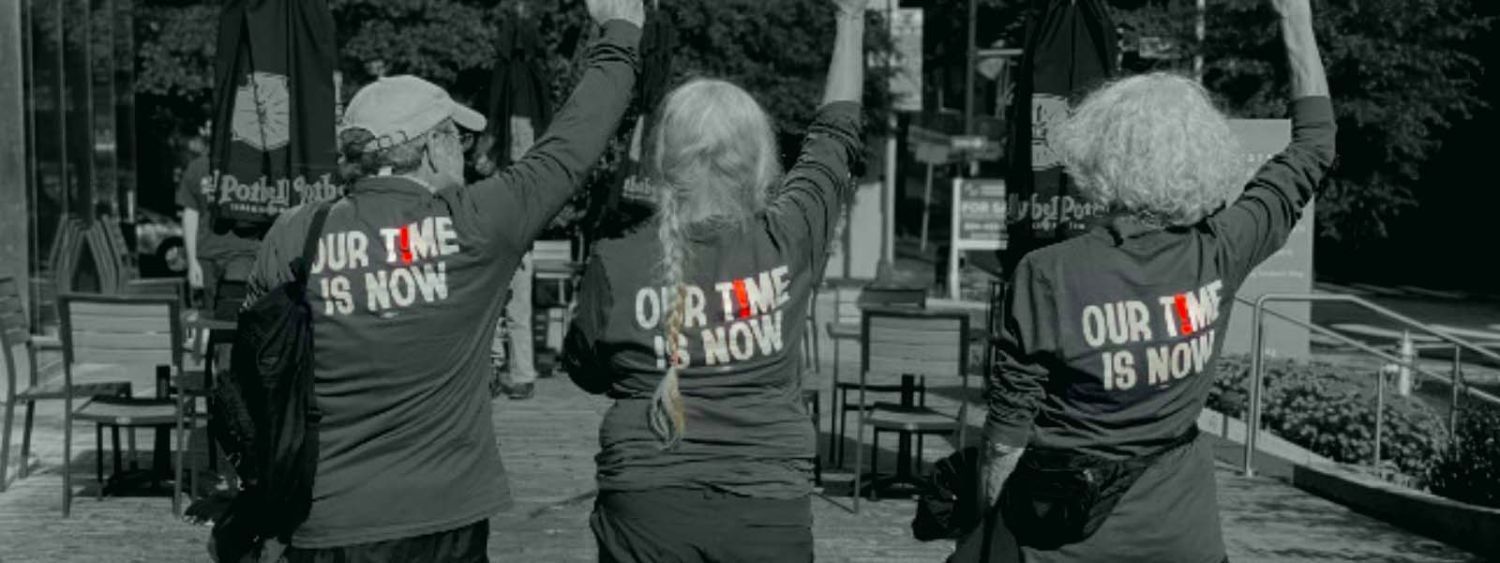 Third Act supporters at a climate rally