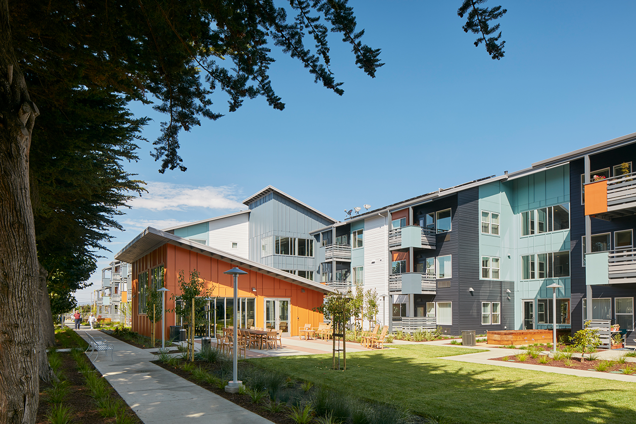 Half Moon Village property shot