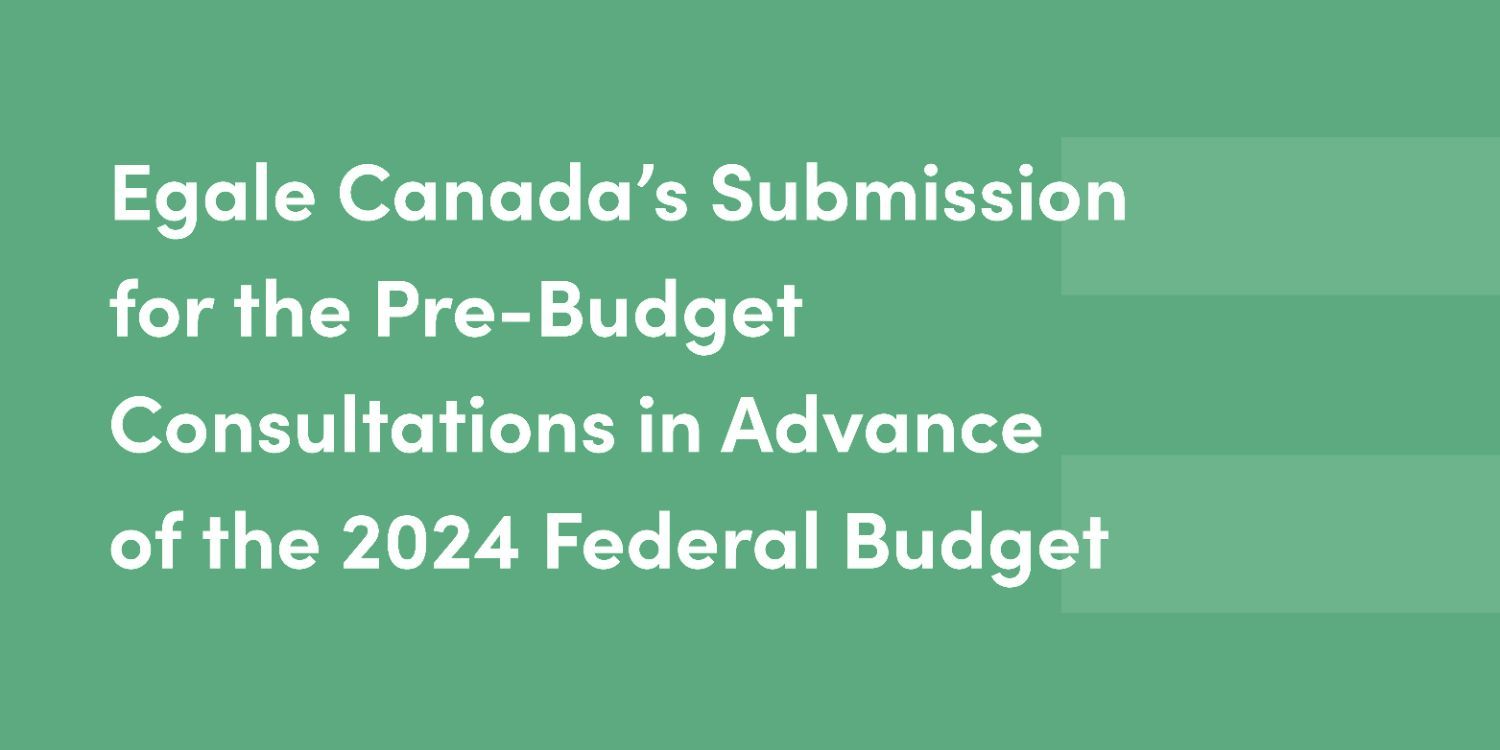 Egale Canada's Submission for the Pre-Budget Consultations in Advance of the 2024 Federal Budget