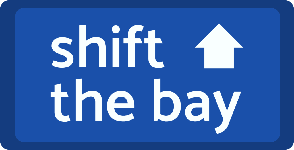 Shift the Bay logo