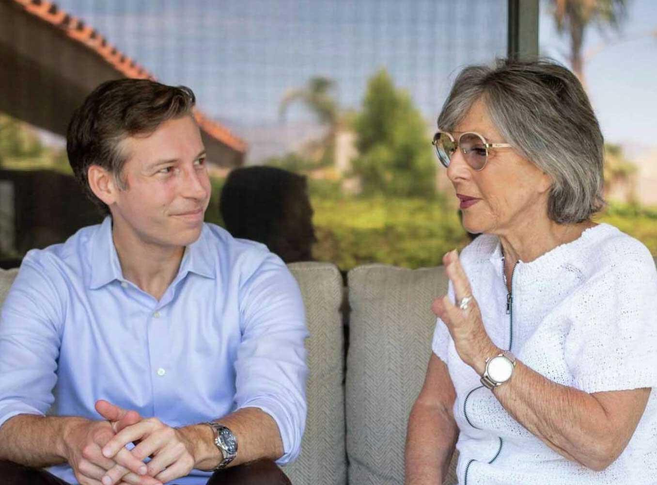 Barbara Boxer and Will Rollins