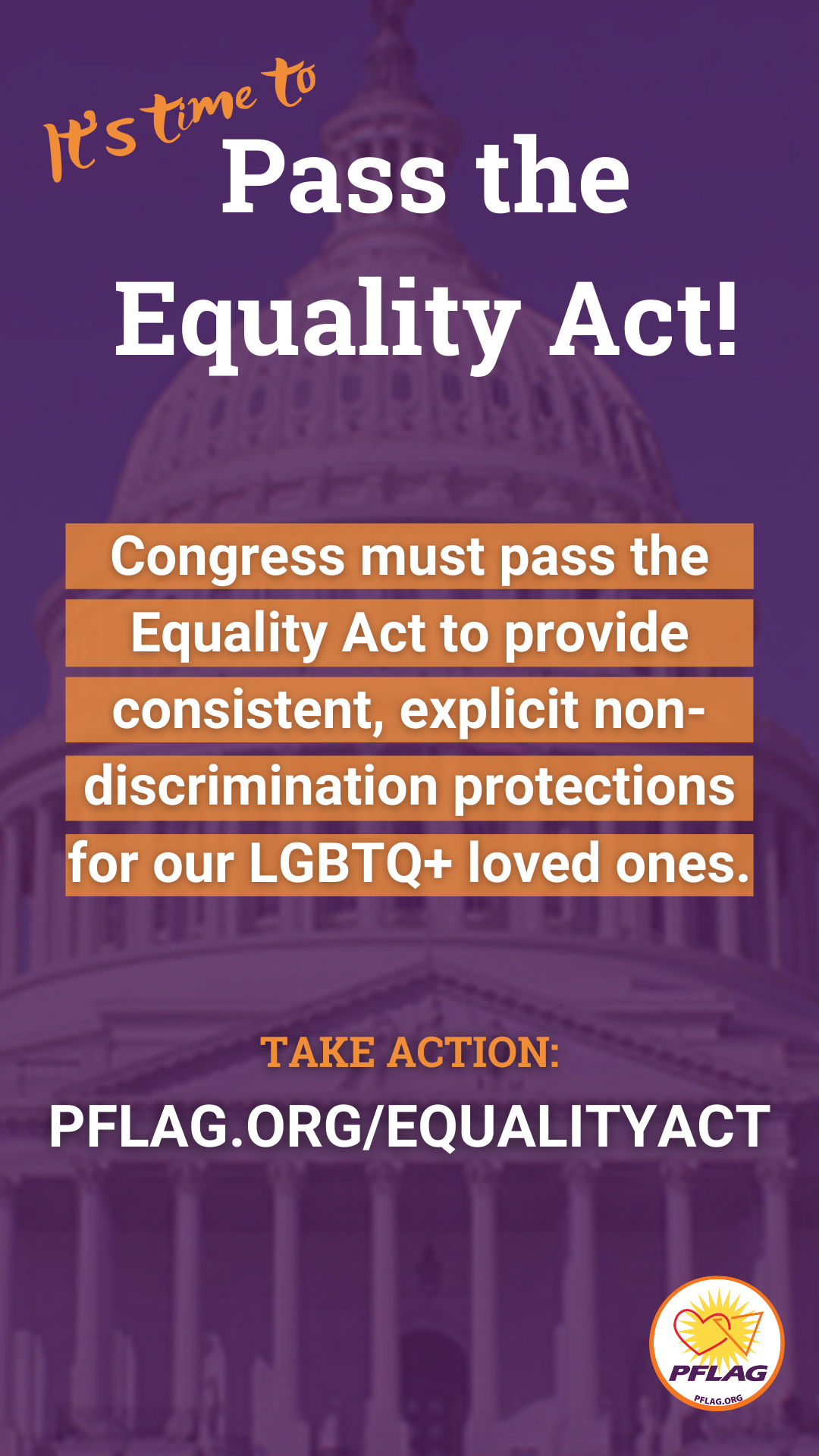 It's time to pass the Equality Act!