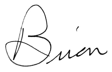 Brian Bond's signature