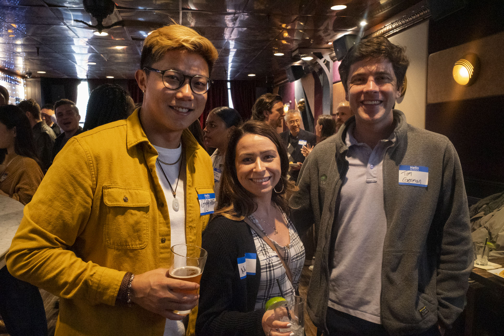 ELPN event with members posing