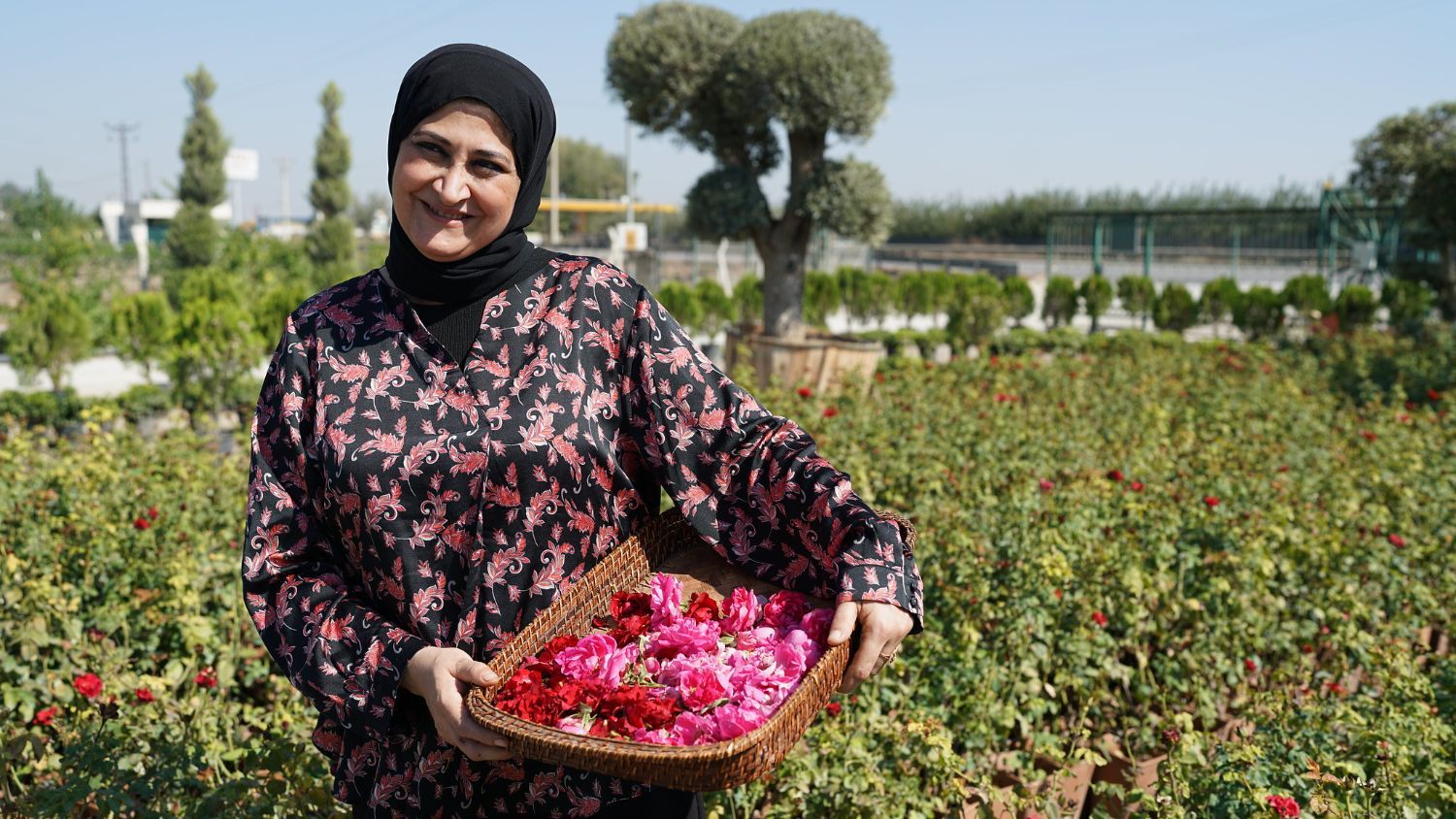 A Syrian woman in Turkey.