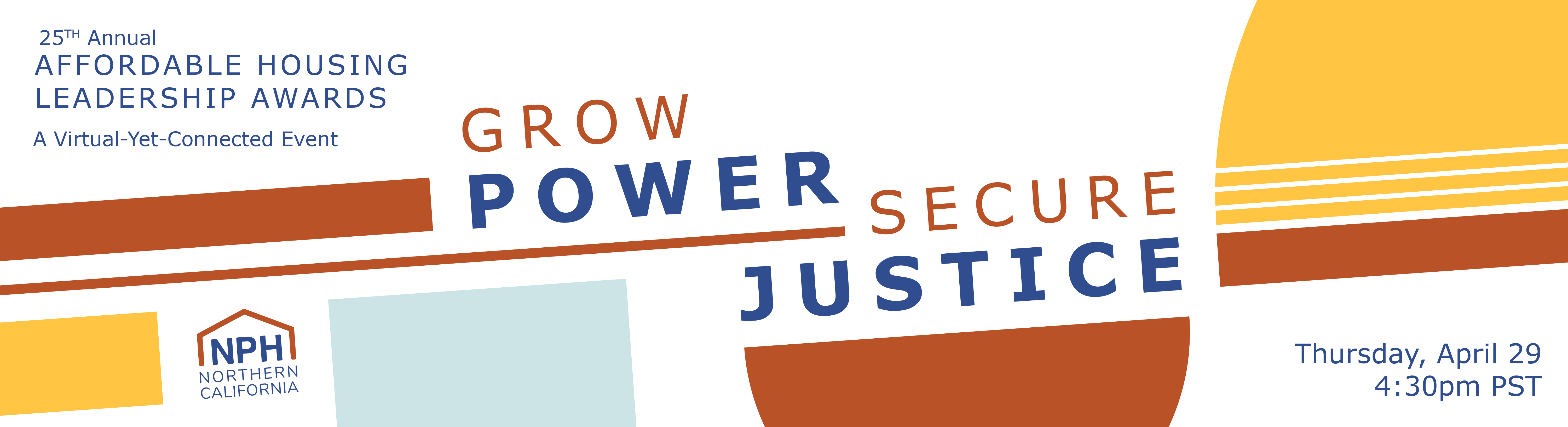 Banner for 2021 leadership awards